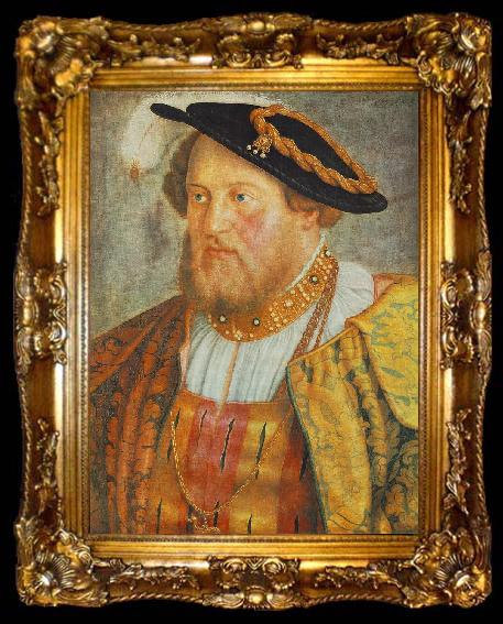 framed  BEHAM, Barthel Portrait of Ottheinrich, Prince of Pfalz, ta009-2